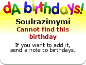 My birthday badge