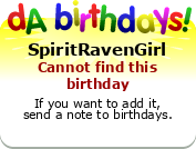 My birthday badge