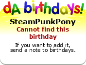 My birthday badge