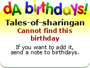 My birthday badge