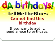 My birthday badge