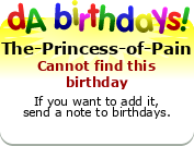 My birthday badge