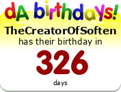 My birthday badge