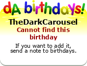 My birthday badge