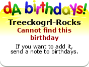 My birthday badge