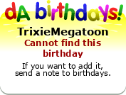 My birthday badge