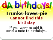 My birthday badge