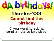 My birthday badge