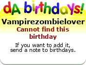 My birthday badge