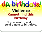 My birthday badge