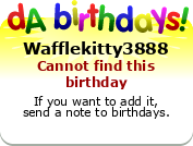 My birthday badge