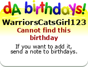 My birthday badge
