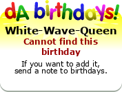 My birthday badge