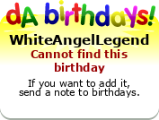 My birthday badge