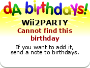 My birthday badge