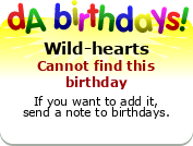My birthday badge