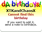 My birthday badge