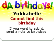 My birthday badge