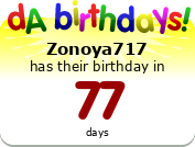 My birthday badge