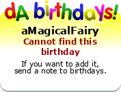 My birthday badge