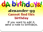 My birthday badge
