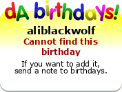 My birthday badge