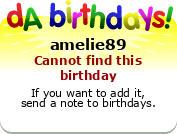 My birthday badge
