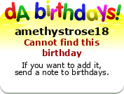 My birthday badge