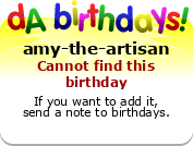 My birthday badge