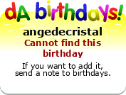 My birthday badge