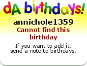 My birthday badge