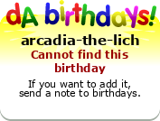 My birthday badge