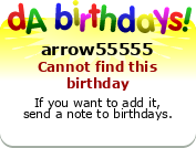 My birthday badge