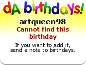My birthday badge