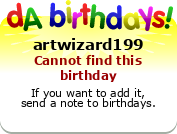 My birthday badge