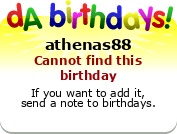 Till mah birfday!