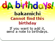 My birthday badge
