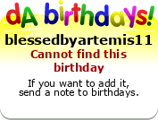 My birthday badge