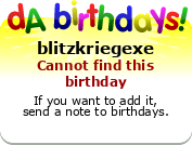 My birthday badge