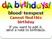 My birthday badge