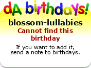 My birthday badge