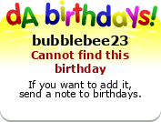 My birthday badge