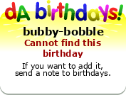My birthday badge