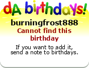 My birthday badge