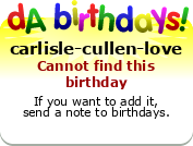 My birthday badge