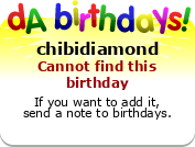 My birthday badge