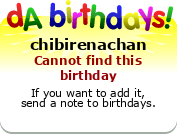 My birthday badge