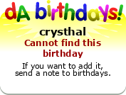 Crysthal's webcam
