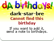 My birthday badge