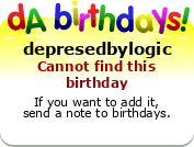 My birthday badge